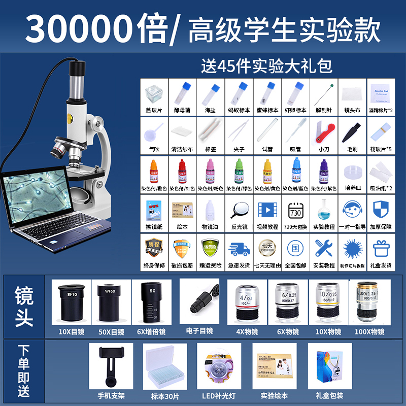 学生教学显微镜